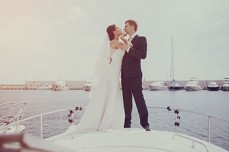 Свадьба на яхте в Одессе
