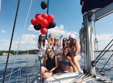 Организация девичника на яхте в Одессе