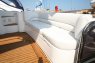 Кожаный диван в кокпите на яхте Sealine F42/5 - Yachts.ua