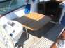 Кокпит покрытый тиком со столом на яхте Флавия - Yachts.ua