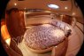 Носовая каюта на яхте Азимут 46 вид сбоку - Yachts.ua