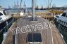 Вид с носа на деревянную палубу яхты Паллада - Yachts.ua